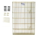 thumbnail image 3 of MidWest Homes For Pets Foldable Metal Exercise Pen, Playpen, Gold zinc with door, 24"W x 30"H, 3 of 4