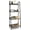 Dark Grey, variant on CAPHAUS 24 Inch Width 4-Tier Ladder Shelf, Free Standing Bookcase with Open Shelves, Storage Rack Organizer, Industrial Book Shelves for Living Room, Home Office, Kitchen, Rustic Oak Wood Shelves