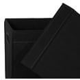 thumbnail image 3 of Cesta para ropa sucia, sencilla, plegable, con tapa, negra, 3 of 7