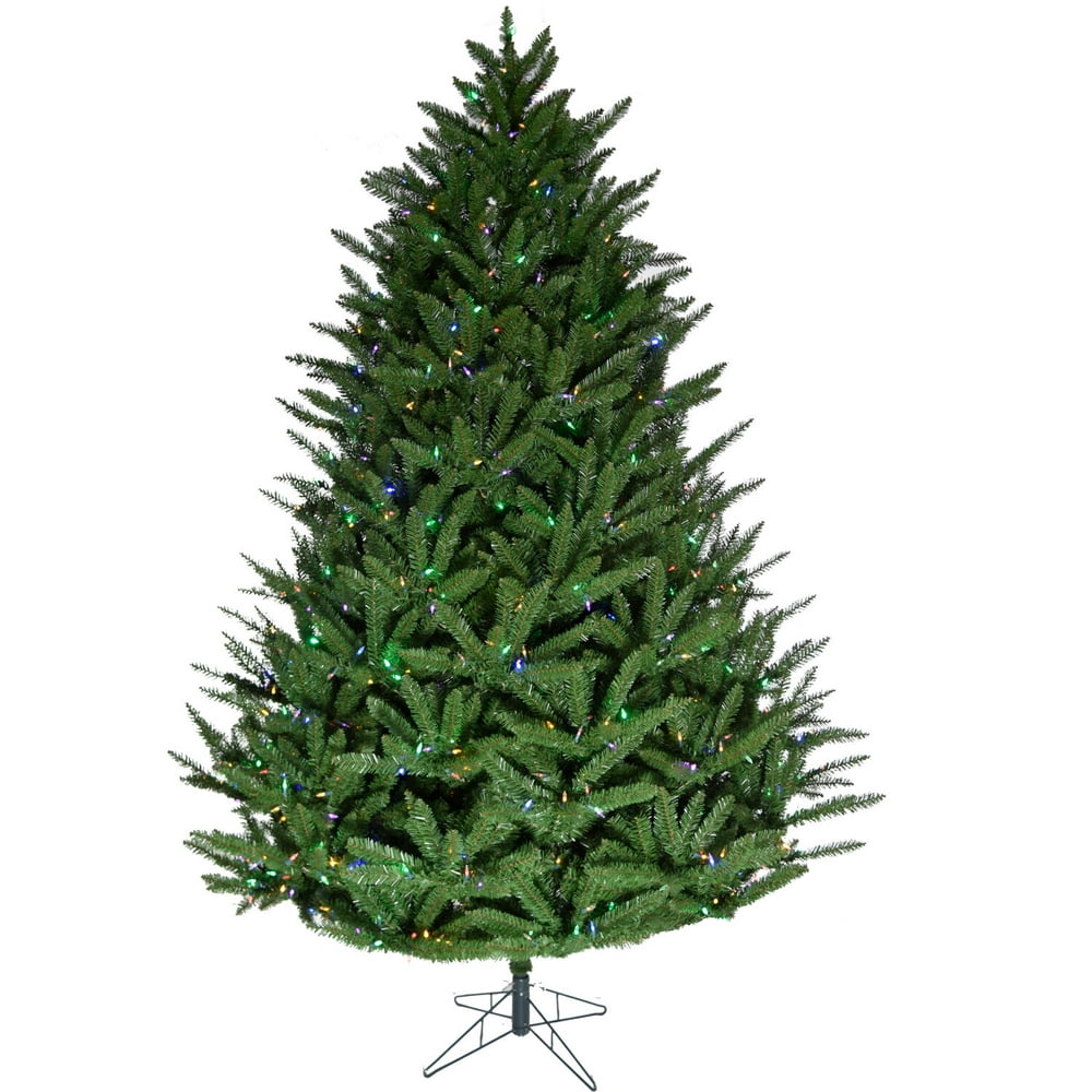 Christmas Time 6.5Ft. Holiday Valley Pine Artificial Christmas Tree Walmart Christmas Tree