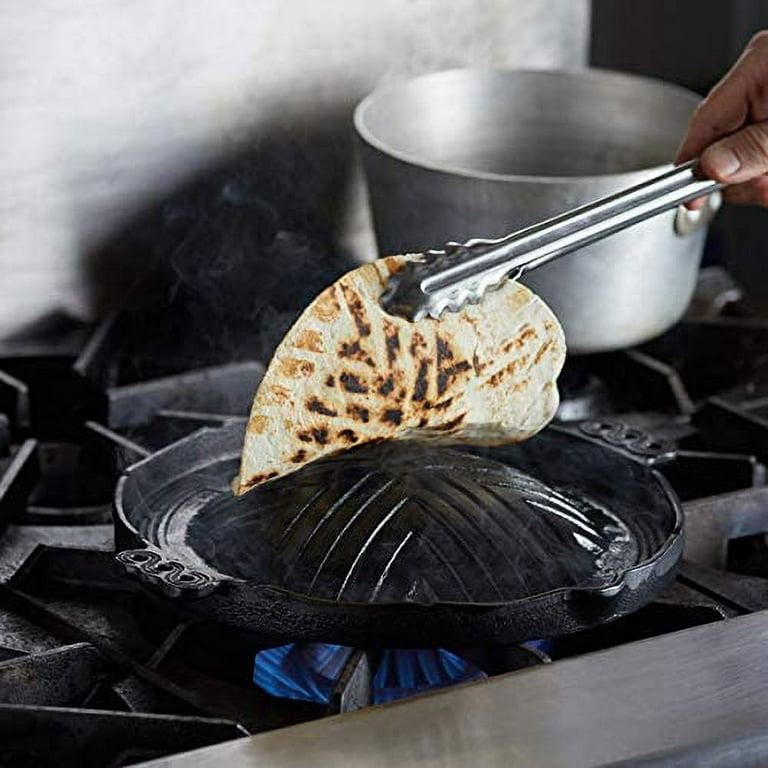 29cm Non-stick Griddle Cast Iron Frying Pan Flat Pancake Griddle