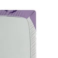 thumbnail image 2 of Ambesonne Feminine Fitted Sheet, Modern Lady Fashion, Twin Size, Purple Black, 2 of 2