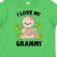 thumbnail image 4 of Inktastic Cute Sloth I Love My Grammy with Green Leaves Boys or Girls Toddler T-Shirt, 4 of 5
