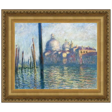 Design Toscano The Grand Canal Venice 1908 By Claude Monet Framed Painting Print Walmart Com Walmart Com