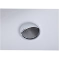 thumbnail image 3 of JERFIT 59 Inch Freestanding Soaking Bathtub, Glossy Acrylic Standalone Tub with Toe-Tap Drain, Modern Soaker Tub for Bathroom, cUPC Certified (Black/White), 3 of 10