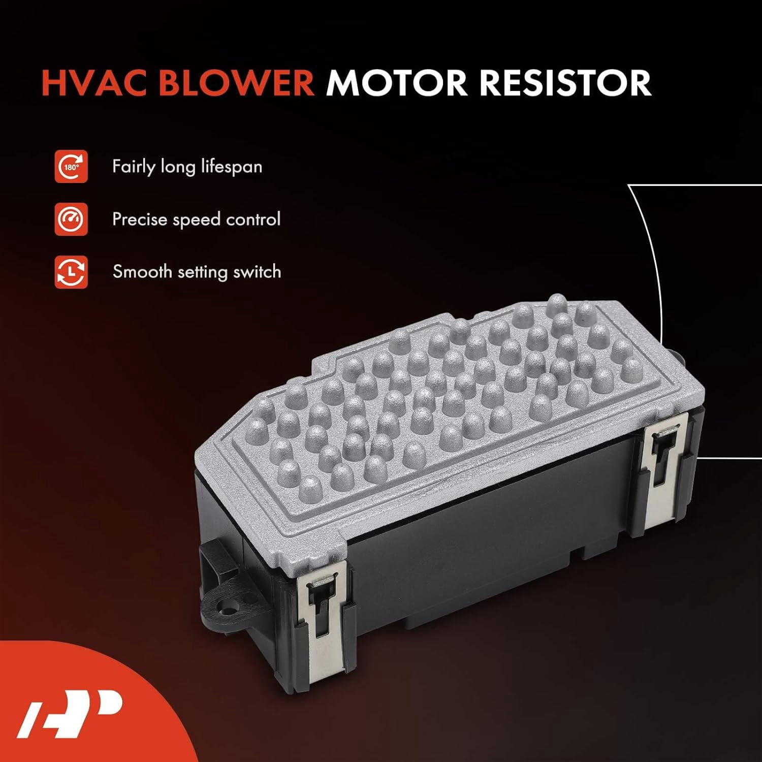 A-Premium HVAC A/C Blower Motor Resistor Compatible with Volkswagen Beetle 2012-2015 CC Eos Golf GTI Passat Rabbit Tiguan