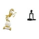 thumbnail image 5 of Escultura De Figura De Caballo Pensador Moderna, Adorno De Mesa Para Dormitorio, Sala De Estar, Chimenea, Escritorio, Armario, Estantería, Centro De Mesa, 5 of 8