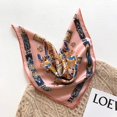 thumbnail image 2 of CHUNTIAN Mulberry Silk Scarfs Women Small Square Scarf 21" x 21" Breathable Lightweight Neckerchief Headscarf, 2 of 7