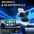 thumbnail image 3 of Foluu Mini Wireless Carplay Android Auto Adapter, 2 in 1 Apple CarPlay, Easy Installation, 3 of 5