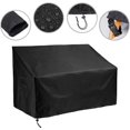 AcserGery 2 Seater Garden Bench Covers Waterproof AntiUV Outdoor Patio