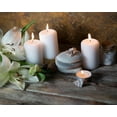 thumbnail image 5 of PAPSTAR 17984 Pillar Candles, Paraffin Wax, White, 5 of 5