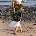 thumbnail image 6 of Thanksgiving Chic Chiffon Women's Beach Dress and Skirt Set for Sunny Days, 6 of 6