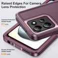 thumbnail image 5 of for Motorola Moto G Power 2025 Case, Moto G Power 2025 Phone Case with Built in Kickstand, Shockproof/Dustproof/Drop Proof Heavy Duty Military-Grade Rugged Protective Cover for Moto G Power 2025, 5 of 9