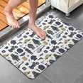 thumbnail image 4 of Police and Helicopter White Pattern Non Slip Microfiber Bathroom Rugs, Soft Rubber Backing Bath Mats for Bathroom Floor Tub and Shower,20"x32", 4 of 5