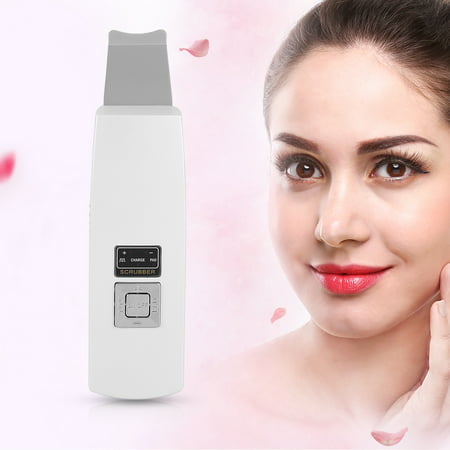 Yosoo Professional Facial Ultrasonic Ion Skin Deep Cleansing Scrubber Pore Cleaner Machine Device, Ultrasonic Skin Scrubber, Skin Cleaner