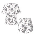 thumbnail image 2 of Sigee Funny Chicken for Sleepwear Casual Pjs with Pockets Women's Pajamas Sets Shorts 2 Piece Short Sleeve Lounge Sets 4X-Large, 2 of 9