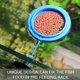 thumbnail image 5 of Methold Alimentador de alimentos, planta de agua, círculo cuadrado, pecera ajustable, manos libres, anillo de alimentación impermeable, accesorios de Alimentadores automáticos de peces Ronda Methold PT000320-02, 5 of 6