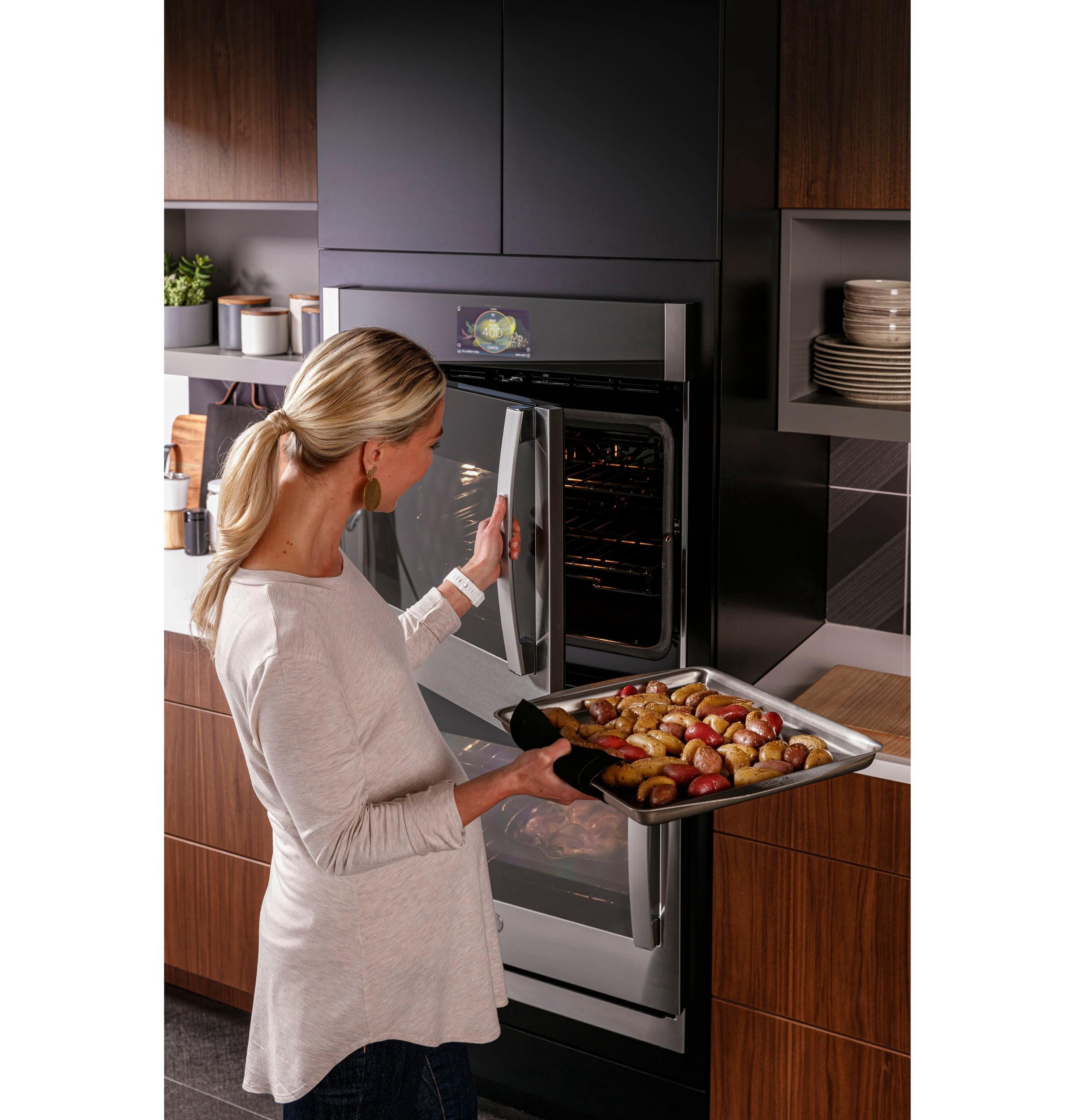GE PTD700LSNSS 30 Inch Built-In Electric Double Wall Oven with Convection