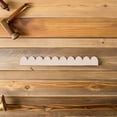 thumbnail image 4 of OUNONA 6-Piece Beige Scalloped Wood Trim Moulding for Walls and Cabinets, Unfinished Edge Decorative Craft Supplies, 4 of 8
