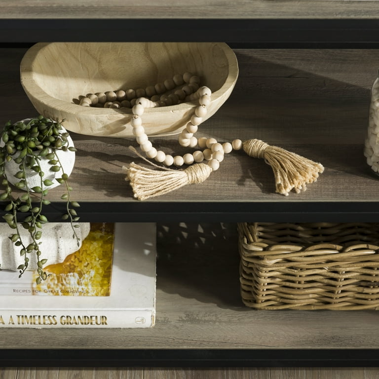 Walker Edison Industrial Frisco X-Frame Bookshelf, 40