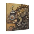 thumbnail image 2 of The Steampunk Horned Lizard - Canvas, 2 of 10