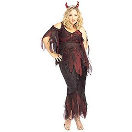 Devilicious Diva Plus Size Sexy Halloween Costume