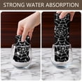 thumbnail image 6 of 6 Pcs Funny Kitchen Towels,Halloween Black and White Spider Webs and Spiders Microfiber Dish Towels,Kitchen Tea Towels,Kitchen Towel Set (18" X 26"), 6 of 7