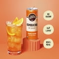 thumbnail image 2 of Liquid Remedy Kombucha Orange Splash Low Calorie Sugar Free, 12 Pk, 12 oz Cans, 2 of 7
