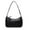 Black, variant on Simple Elegant Women Small Shoulder Bag Pure Color Sling Handbags (Black)