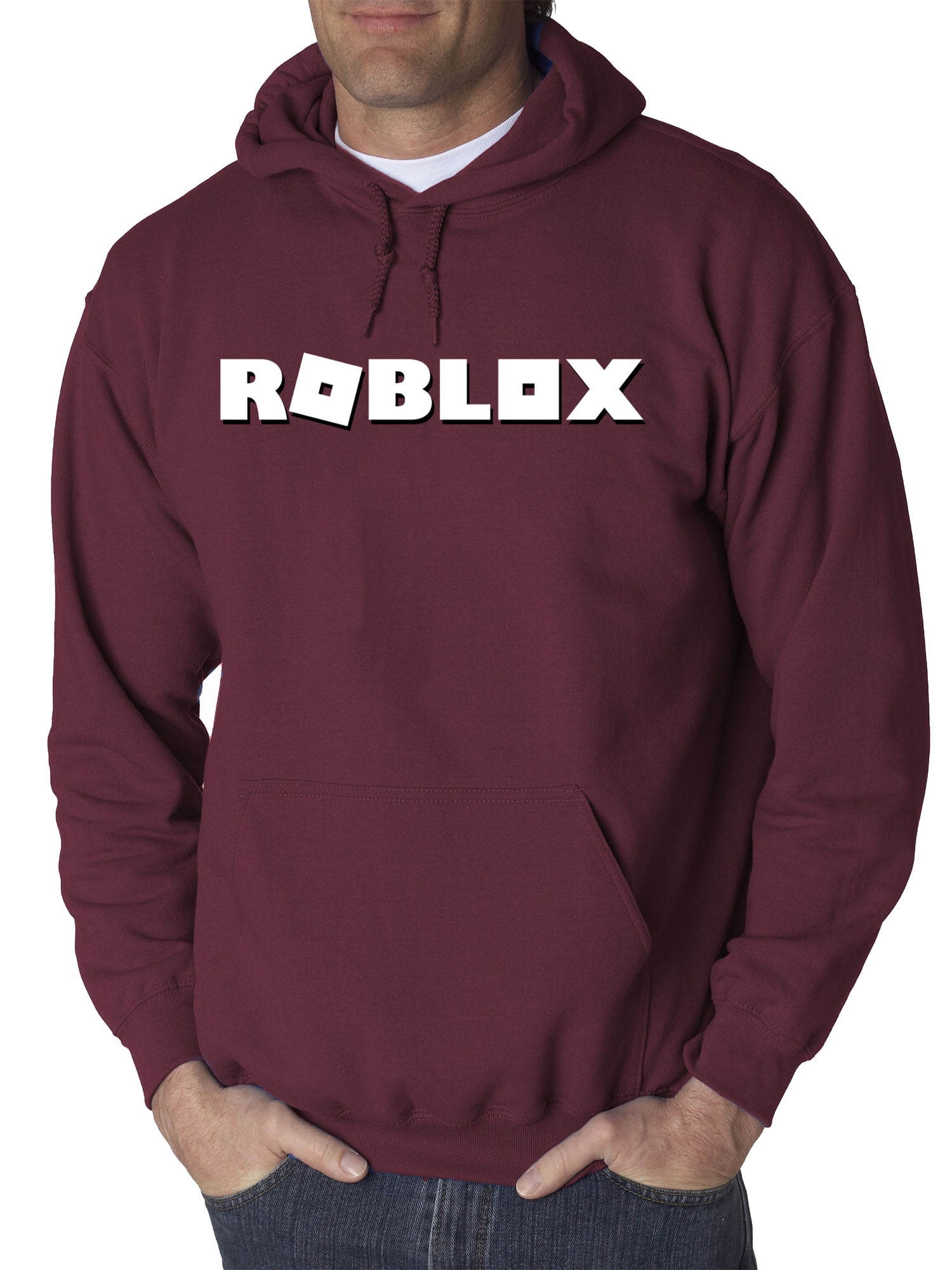 New Way New Way 923 Adult Hoodie Roblox Logo Game Accent