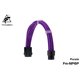 thumbnail image 3 of FormulaMod Fm-NP6P PCI-E 6Pin Power Extension Cable For Motherboard/GPU 6 Pin 18AWG Solid Color Extension Cables With Cable Comb, 3 of 5