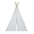 thumbnail image 2 of Pacific Play Tents Plain White Tee Pee, Child, 2 of 12