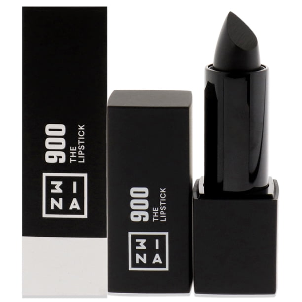 The Lipstick - 900 Panther Black de 3Ina para mujeres - Lápiz labial de 0,11 oz