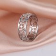 thumbnail image 1 of Skyrim anillo de mujer de acero inoxidable corazón Simple mariposa fase lunar anillos de dedo geométricos regalo de boda para amante al por mayor Tan Jianjun  unisex, 1 of 2