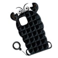 thumbnail image 3 of Funda para teléfono Funda protectora de silicona para teléfono Fidget Bubble, Reemplazo para iPhone 12 Max, 6.7 Pulgadas, Negro Inevent EL001982-13, 3 of 7