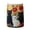 G, variant on Large Quilted Laundry Basket with Handles - Foldable Boho Floral & Cat Storage Hamper for Nursery, Bedroom, Laundry Room - 16" x 22"