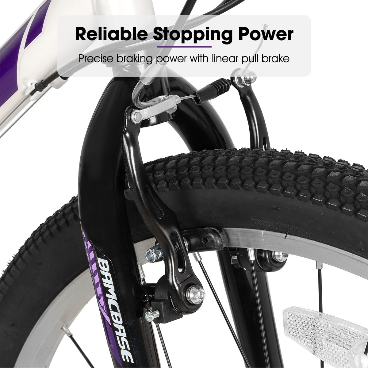 Hiland Women's 26" Mountain Bike 21 Speeds, White