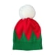 thumbnail image 1 of Gorro de Navidad, gorro de punto ligero para espectáculos en el escenario, esquí, equitación, festivales de primavera Niño Rojo Verde, 1 of 8