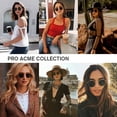 thumbnail image 4 of Gafas de Sol Pro Acme Pequeñas Redondas de Metal Polarizadas para Mujer, 4 of 8