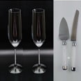 thumbnail image 2 of xinxixnxx 1 Set Baking Tools Crystal Rustproof Stable to Use Wedding Scene Props Practical Champagne Glass for Birthday Party, 2 of 6