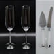 thumbnail image 2 of Juego de herramientas para hornear Ounissouiy 2 copas de champán cuchillo y servidor de tartas, 2 of 6