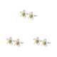 thumbnail image 1 of Guardurnaity 1 Pair Wedding Ceremony Women Flower Ornament Traveling Stud Girls Hiking Party Earring Jewelry Banquet Earrings Type1 NO1, 1 of 6