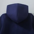 thumbnail image 5 of Pandaie 1-10T Kids Boy's Hooded Button Front Elegant Clothes Mid Length Wool Blend Coat for Fall Winter School Jacket Blue,9-10 Years, 5 of 8