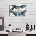 thumbnail image 3 of Epic Graffiti'Abstract River' by Christov Art, Giclee Canvas Wall Art, 18"x12", 3 of 8