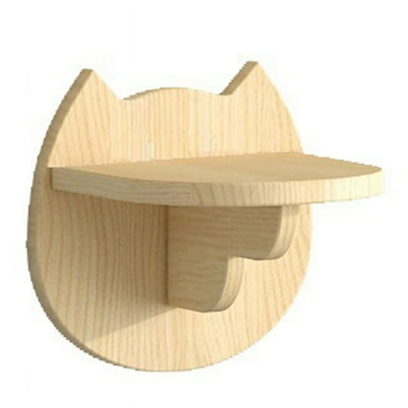 Cat Hammock Climbing Platform, Wall Platform, Small Solid Wood Cat Climbing Frame A