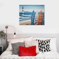 thumbnail image 4 of Nawypu  Posters Beach Coastal Landscape Wall Art Surfboard Poster Abstract Art Poster Canvas Painting Posters And Prints Wall Art Pictures for Living Room Bedroom Decor Frame-style, 4 of 4