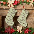 thumbnail image 6 of Picia Twig Sloth Pattern Christmas Stockings, 18 Inches Knit Christmas Stockings, Stockings Christmas Cable Knitted Xmas Hanging Stockings, 6 of 8