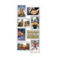 thumbnail image 1 of Melannco 24 X 12 Inch 8 Opening Photo Collage Frame Displays Four 4X6 And Four 6X4 Inch Photos White, 1 of 5