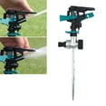 thumbnail image 2 of Bdday Rotating Impulse Sprinkler Garden Grass Watering System Water Hose Spray, 2 of 5