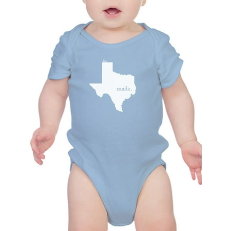 

Made In Texas Bodysuit Infant -Smartprints Designs 12 Months